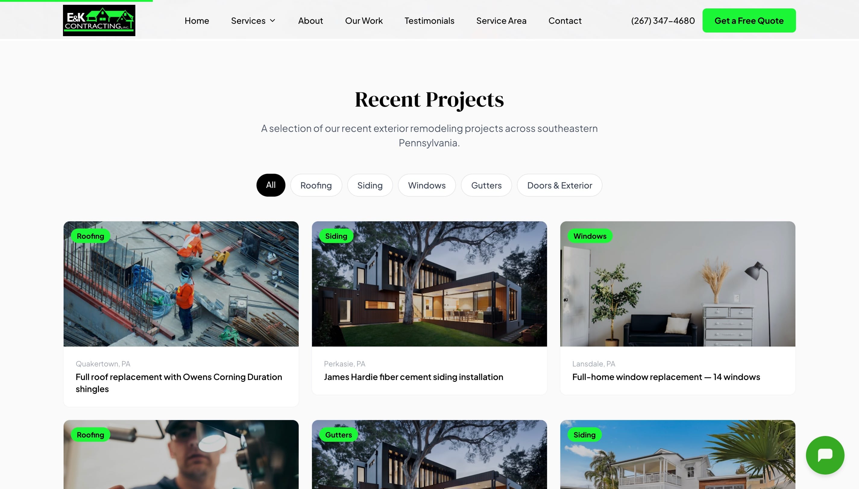 E&K Contracting project gallery